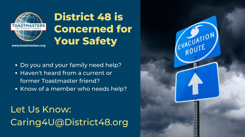 District 48 is concerned for your safety